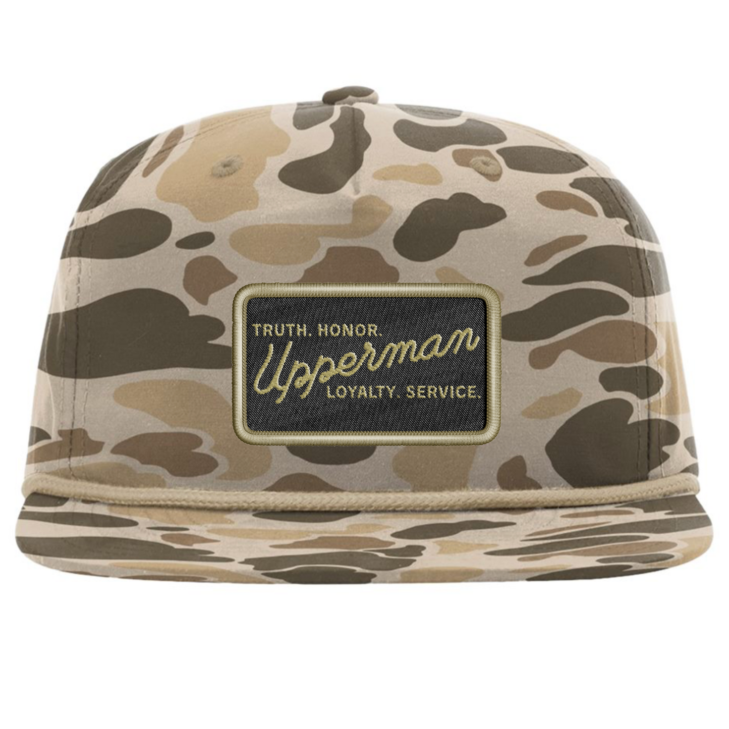 "Upperman Pillars" Patch Hat, Camo
