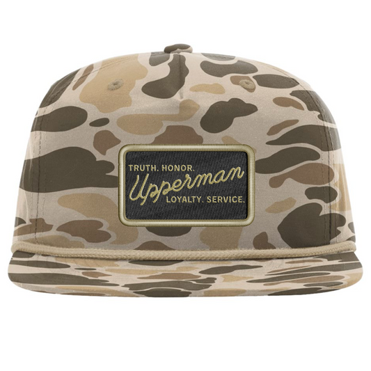 "Upperman Pillars" Patch Hat, Camo