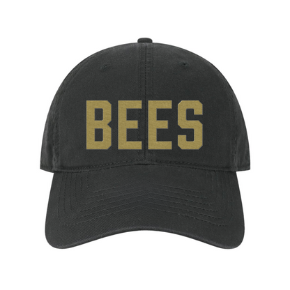 "BEES" Dad Hat, Black