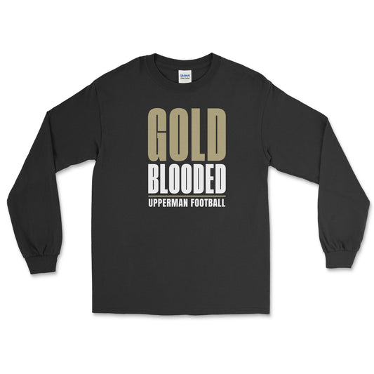Gold Blooded Tee, Black