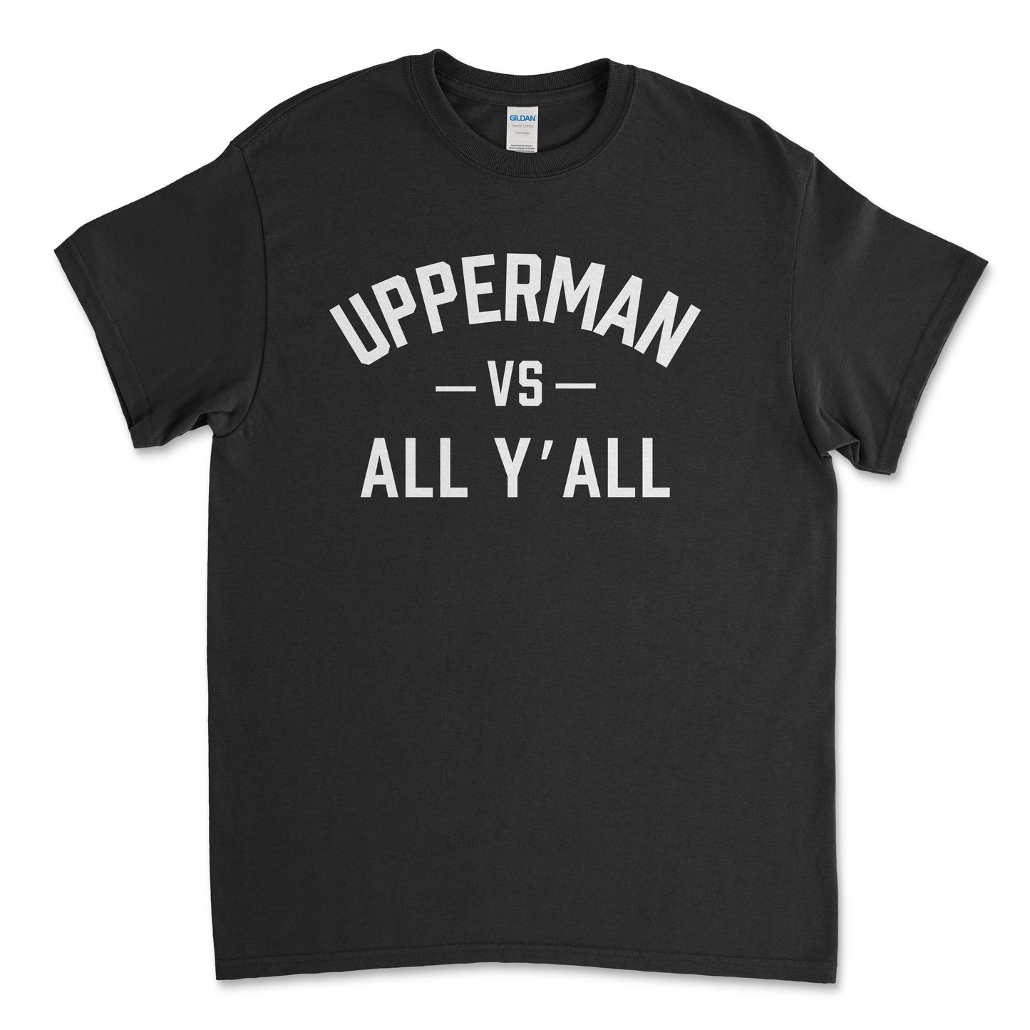 Upperman VS All Ya'll Tee, Black
