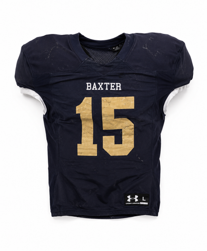 2025 Baxter Football Game-Used Jersey – Souvenir Gameday Jersey