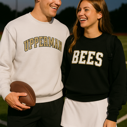 Upperman Crewneck Sweatshirt, White