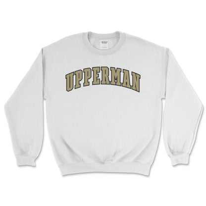 Upperman Crewneck Sweatshirt, White