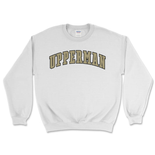 Upperman Crewneck Sweatshirt, White